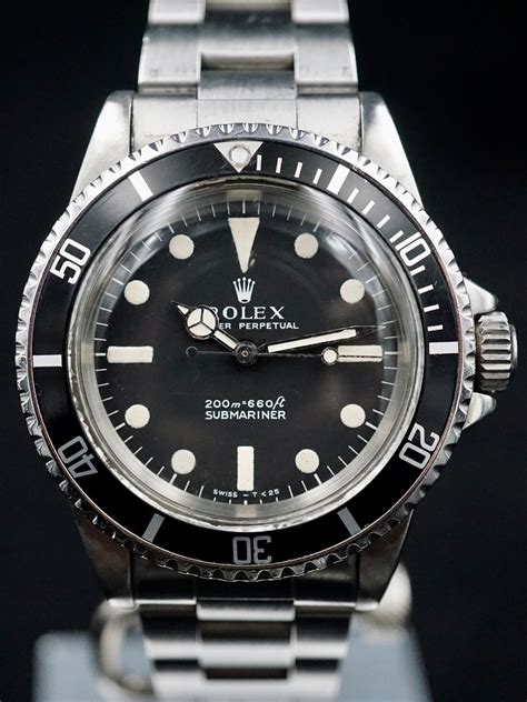 rolex submariner 1968|Rolex Submariner dial variations.